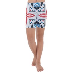 Kids  Lightweight Velour Capri Yoga Leggings 