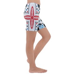 Kids  Lightweight Velour Capri Yoga Leggings 