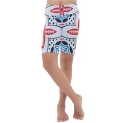 Kids  Lightweight Velour Cropped Yoga Leggings 