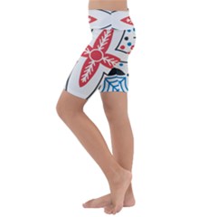 Kids  Lightweight Velour Cropped Yoga Leggings 