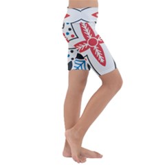 Kids  Lightweight Velour Cropped Yoga Leggings 