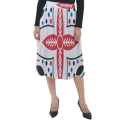 Classic Velour Midi Skirt  