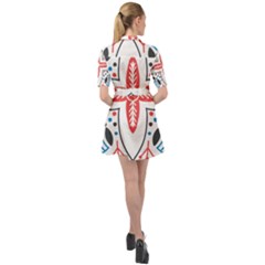 Belted Shirt Dress 