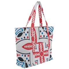 Zip Up Canvas Bag 