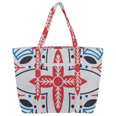Zip Up Canvas Bag 