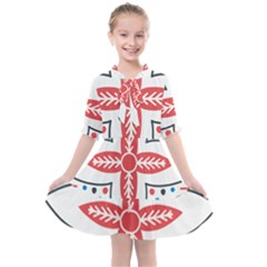 Kids  All Frills Chiffon Dress 