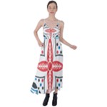 Motif Tie Back Maxi Dress