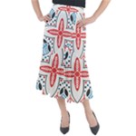 Motif Midi Mermaid Skirt