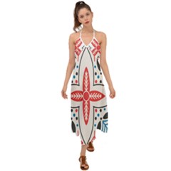 Halter Tie Back Dress  