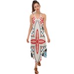 Motif Halter Tie Back Dress 