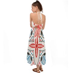 Halter Tie Back Dress  