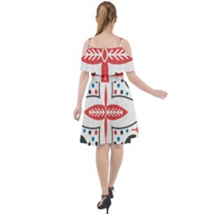 Cut Out Shoulders Dress 
