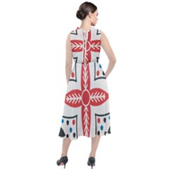 Round Neck Boho Dress 