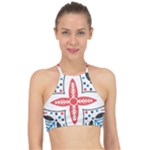 Motif Racer Front Bikini Top