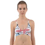 Motif Wrap Around Bikini Top
