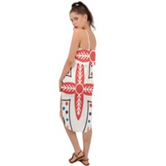 Waist Tie Cover Up Chiffon Dress 