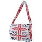 Motif Full Print Messenger Bag (L)