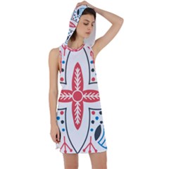 Racer Back Hoodie Dress 