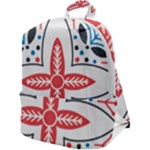 Motif Zip Up Backpack