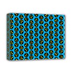 0059 Comic Head Bothered Smiley Pattern Deluxe Canvas 14  x 11  (Stretched)