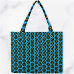 0059 Comic Head Bothered Smiley Pattern Mini Tote Bag