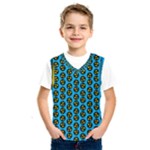 0059 Comic Head Bothered Smiley Pattern Kids  SportsWear