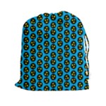 0059 Comic Head Bothered Smiley Pattern Drawstring Pouch (2XL)