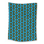 0059 Comic Head Bothered Smiley Pattern Medium Tapestry