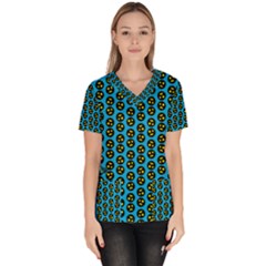 Women s V-Neck Scrub Top 