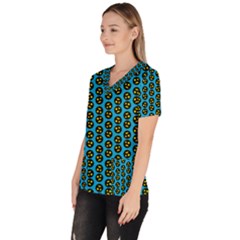 Women s V-Neck Scrub Top 