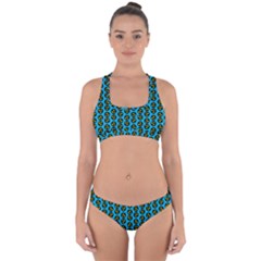 0059 Comic Head Bothered Smiley Pattern Cross Back Hipster Bikini Set from ArtsNow.com