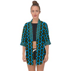 Open Front Chiffon Kimono 