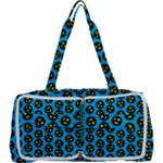 0059 Comic Head Bothered Smiley Pattern Multi Function Bag