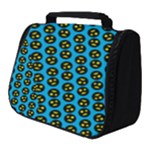 0059 Comic Head Bothered Smiley Pattern Full Print Travel Pouch (Small)