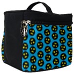 0059 Comic Head Bothered Smiley Pattern Make Up Travel Bag (Big)