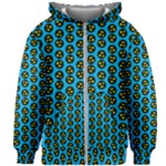 0059 Comic Head Bothered Smiley Pattern Kids  Zipper Hoodie Without Drawstring