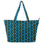 0059 Comic Head Bothered Smiley Pattern Full Print Shoulder Bag