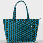 0059 Comic Head Bothered Smiley Pattern Back Pocket Shoulder Bag 