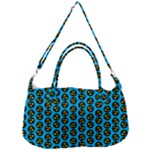 0059 Comic Head Bothered Smiley Pattern Removal Strap Handbag