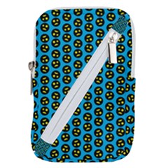 0059 Comic Head Bothered Smiley Pattern Belt Pouch Bag (Large) from ArtsNow.com