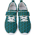 0059 Comic Head Bothered Smiley Pattern Men s Velcro Strap Shoes