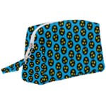 0059 Comic Head Bothered Smiley Pattern Wristlet Pouch Bag (Large)