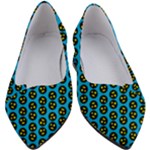 0059 Comic Head Bothered Smiley Pattern Women s Block Heels 