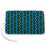 0059 Comic Head Bothered Smiley Pattern Pen Storage Case (L)