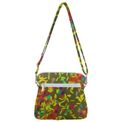 Zipper Messenger Bag 