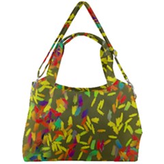 Double Compartment Shoulder Bag 