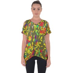 Cut Out Side Drop T-Shirt 