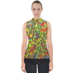 Mock Neck Shell Top 