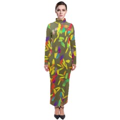 Turtleneck Maxi Dress 