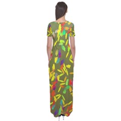 Short Sleeve Maxi Dress 